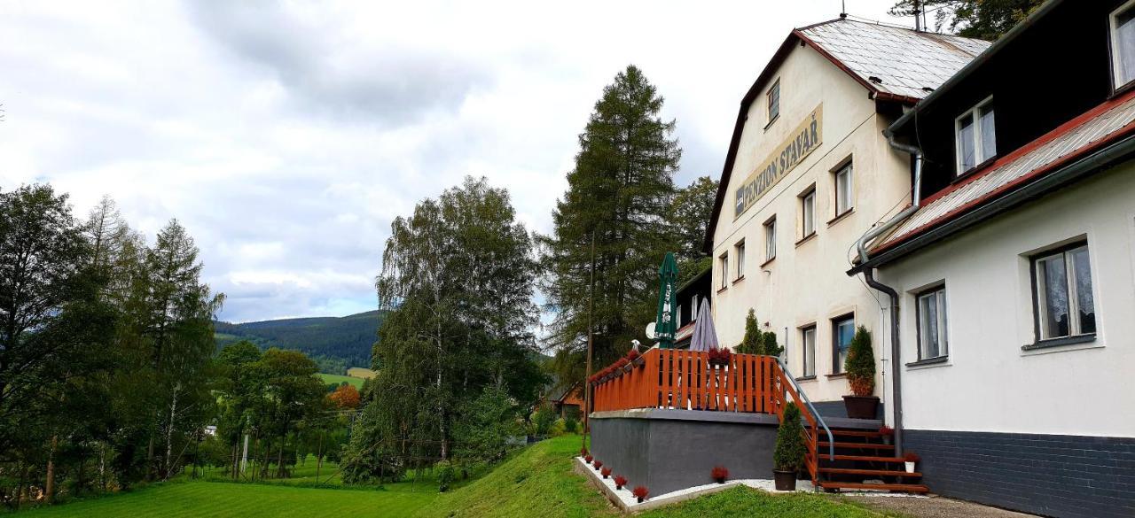 Penzion Stavař Vrbno pod Pradědem Esterno foto