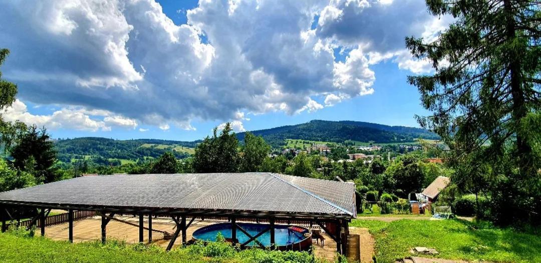 Penzion Stavař Vrbno pod Pradědem Esterno foto