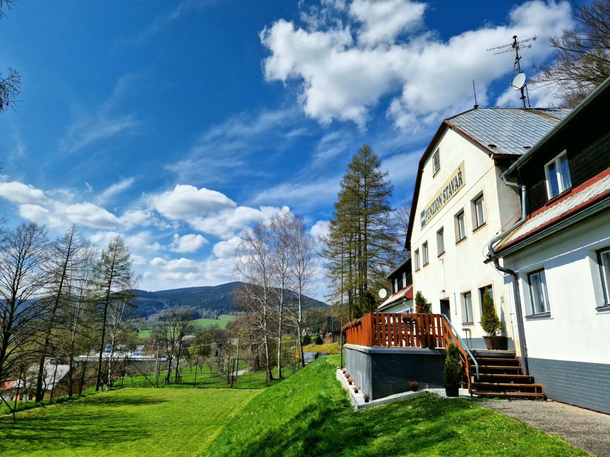 Penzion Stavař Vrbno pod Pradědem Esterno foto
